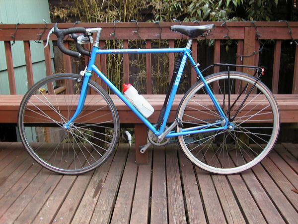 fixed gear bike. of my fixed gear bicycle