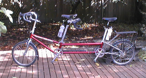 Picture of our tandem