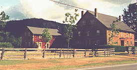 All buildings tended to look like barns.