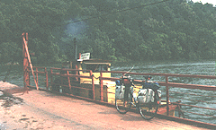 The ferry at Bridgeport, Alabama.