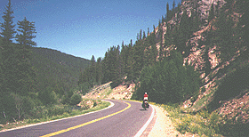 Climbing towards Willow Pass.