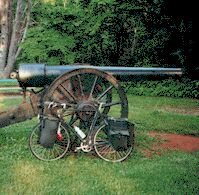 A cannon near Appomattox