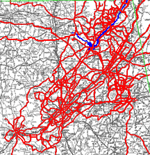 My bike travels in Northeast Alabama