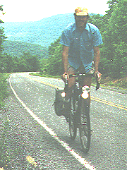 Climbing Skyline Mountain.