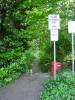The park entrance from 114th.